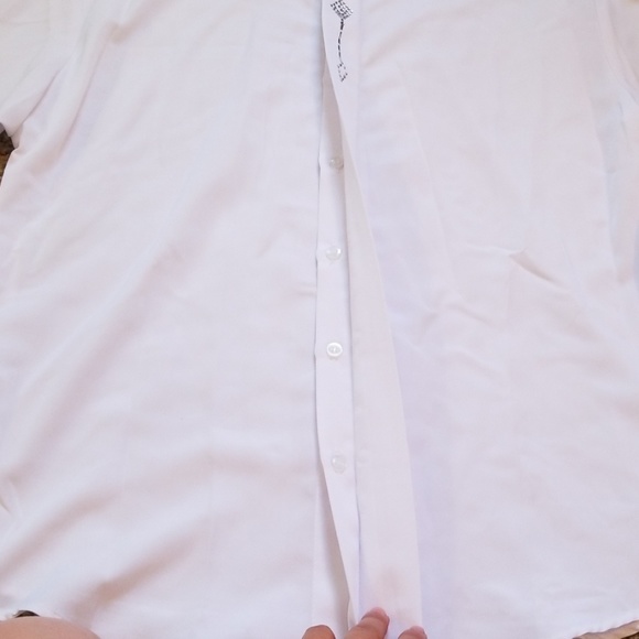 White button down dress shirt - Picture 6 of 8